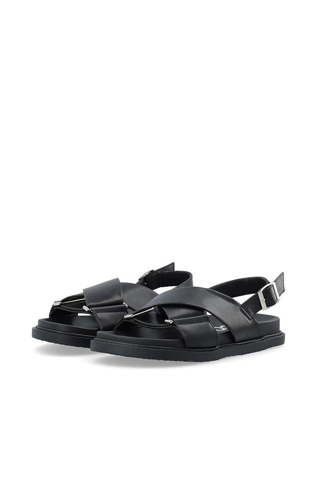 BIANCO BIAOSLO SANDALS IN BLACK