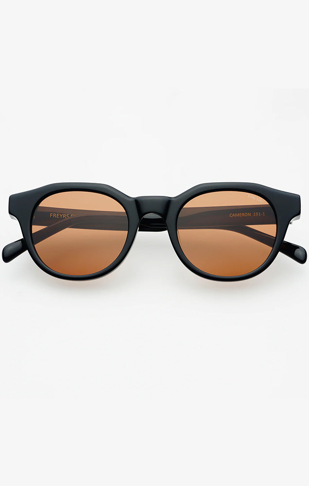 FREYRS CAMERON SUNGLASSES IN BLACK/BROWN
