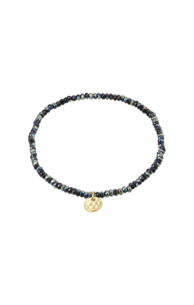 PILGRIM INDIE BRACELET IN DARK GRAY