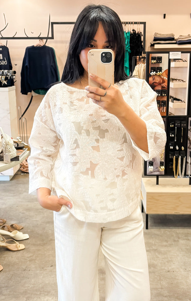 SOAKED IN LUXURY SLARIYA TOP
