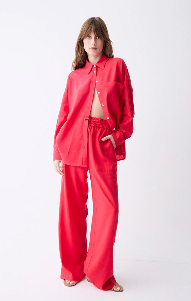 DÈLUC ROXA SHIRT IN RED