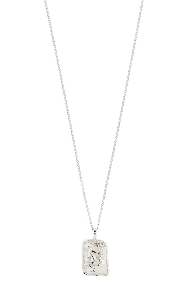 PILGRIM RECYCLED ZODIAC SIGN NECKLACE IN SILVER
