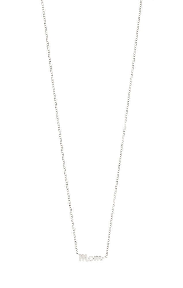 PILGRIM MOM RECYCLED PENDANT NECKLACE IN SILVER