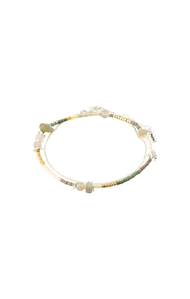 PILGRIM PIXIE BRACELET 2-IN-1 SET IN SILVER