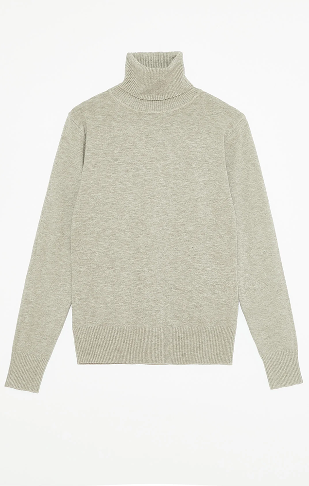 DÈLUC SILENE SWEATER IN GREY MELANGE