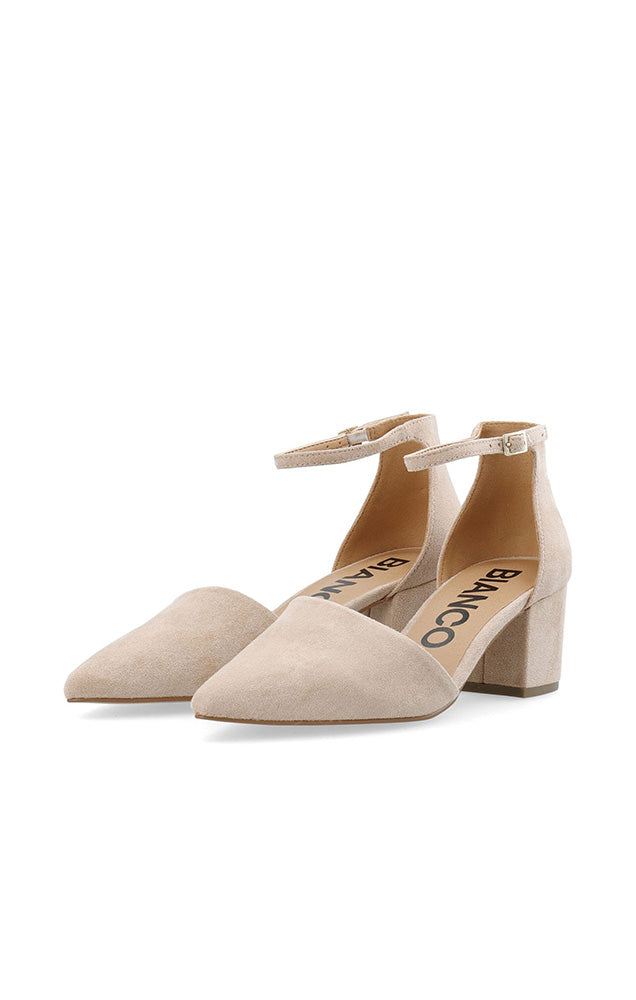 BIANCO BIADEVIVED PUMPS IN NOUGAT