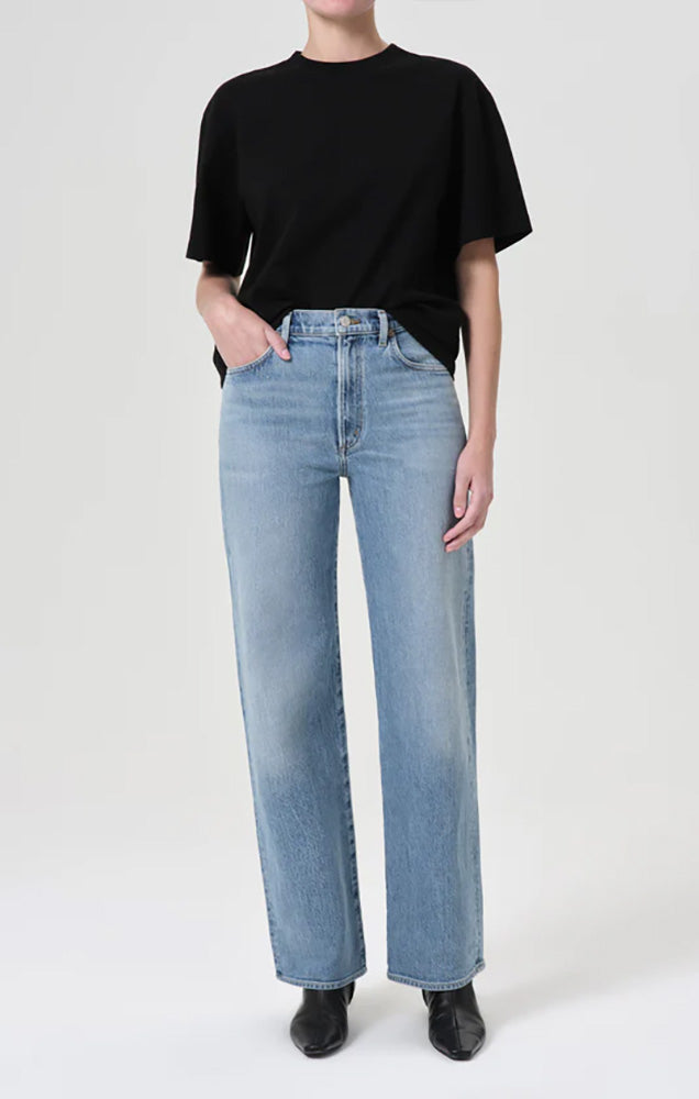 AGOLDE HARPER STRAIGHT JEAN IN FLASH (STRETCH)