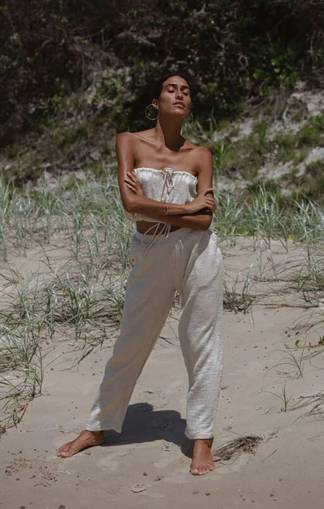 BAHHGOOSE LANA PANT IN WHEAT