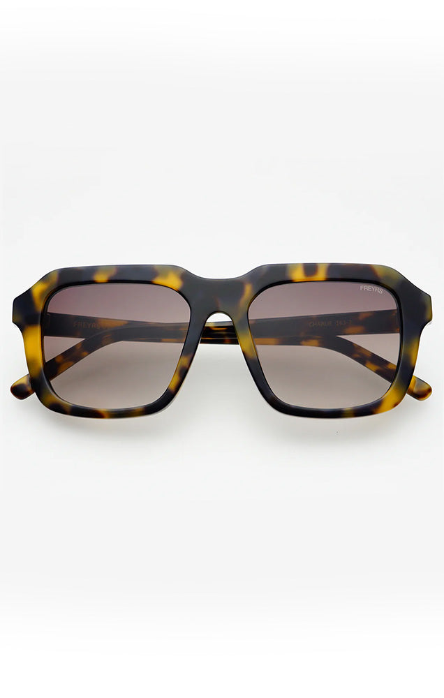 FREYRS CHARLIE SUNGLASSES IN YELLOW TORTOISE