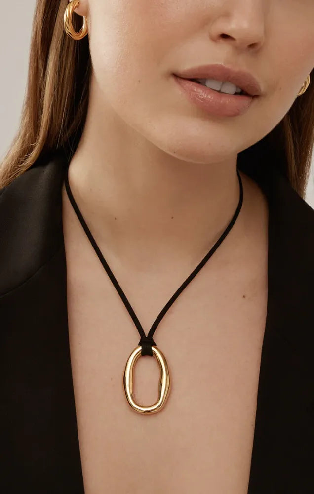 TWENTY COMPASS DOLCE NECKLACE IN GOLD