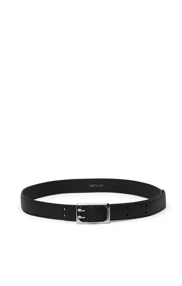 MATT & NAT ZANA VEGAN BELT IN BLACK