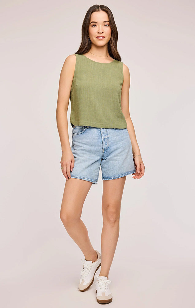 GENTLE FAWN RIVER TANK IN MATCHA