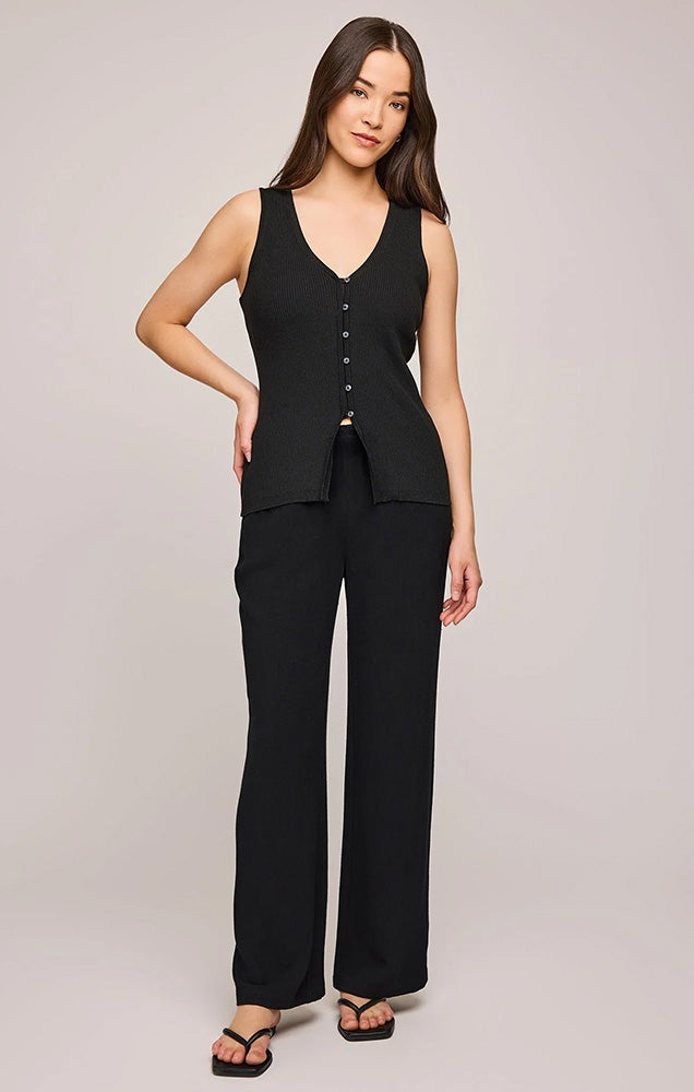 GENTLE FAWN MILES KNIT TANK IN BLACK