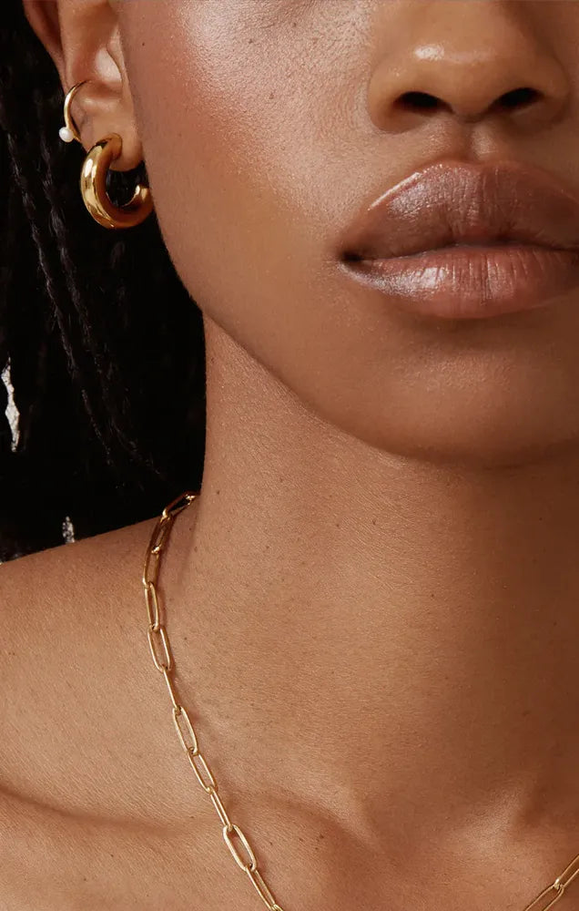 TWENTY COMPASS ICONIC EARRINGS IN GOLD