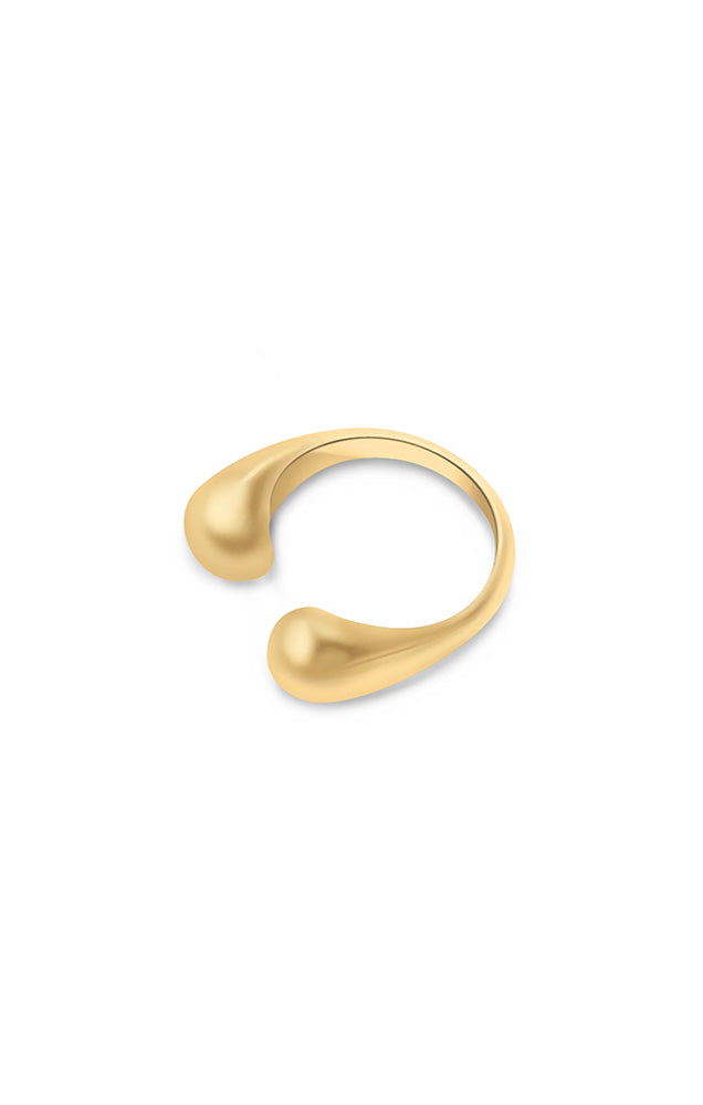 TWENTY COMPASS KARMA RING IN GOLD