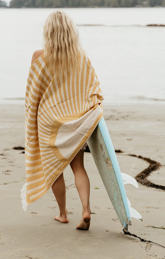 TOFINO TOWEL CO. THE SUN FLARE TURKISH TOWEL