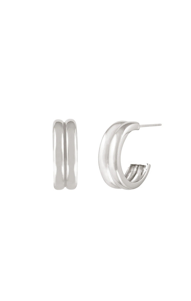 TWENTY COMPASS MARILOU EARRINGS IN SILVER