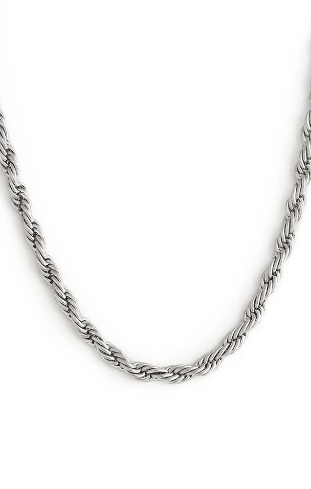 TWENTY COMPASS ROMANCE NECKLACE IN SILVER