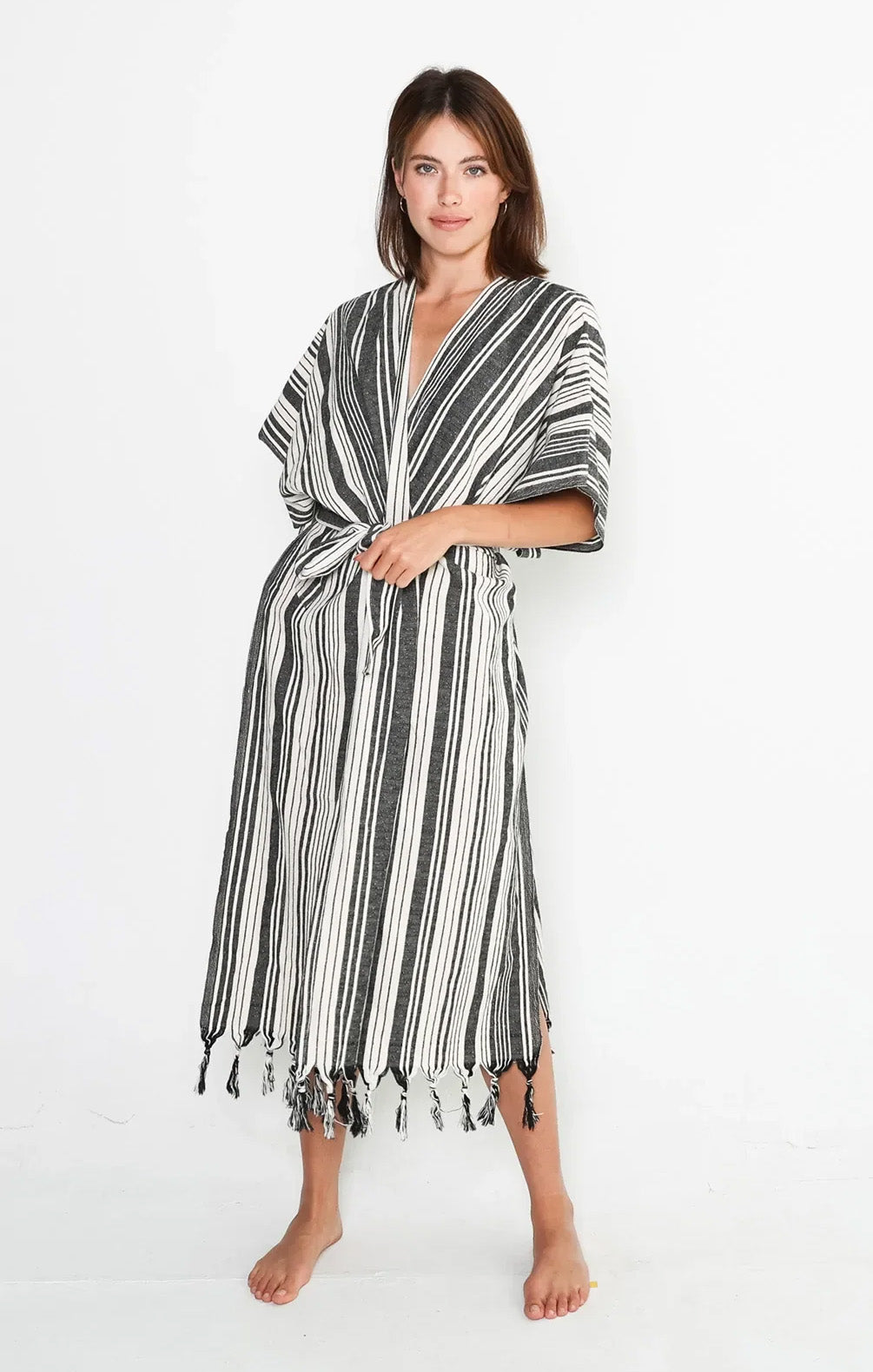 TOFINO TOWEL CO. THE GRACE BELTED COVER-UP