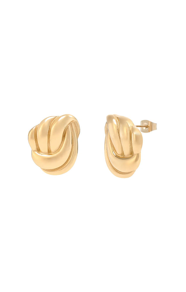 TWENTY COMPASS ELEGANCE EARRINGS IN GOLD