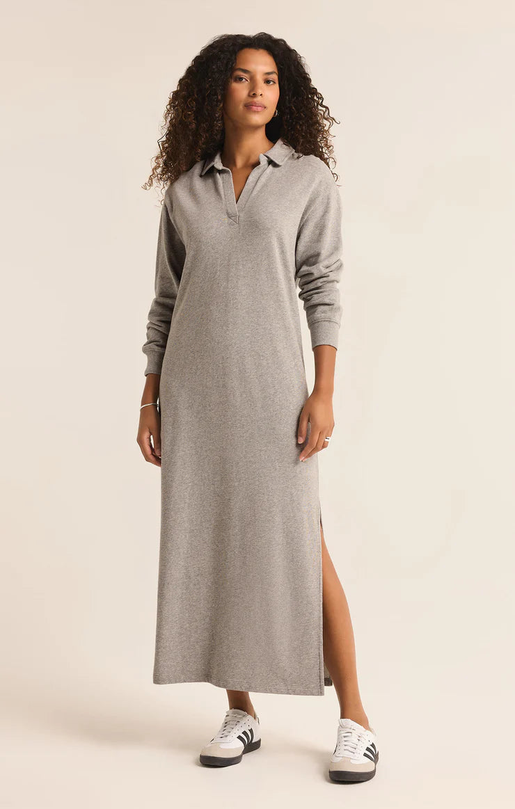 Z SUPPLY ASPEN MAXI SWEATSHIRT DRESS