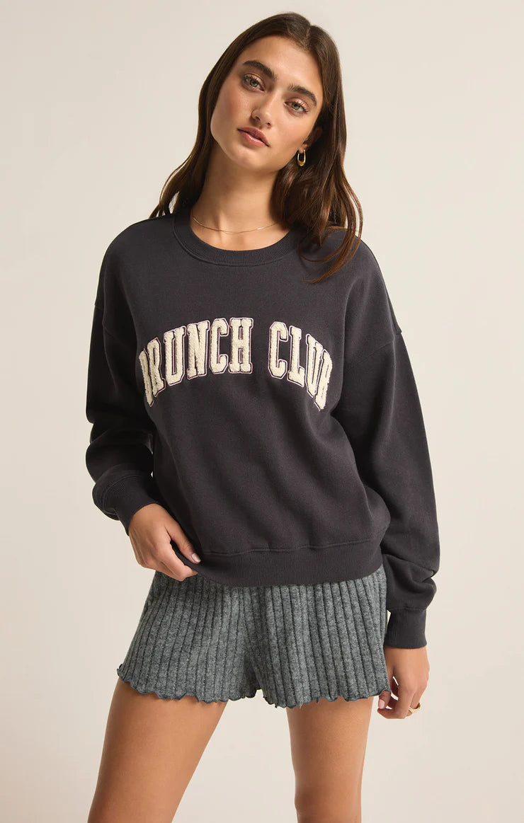 Z SUPPLY BRUNCH CLUB SWEATSHIRT