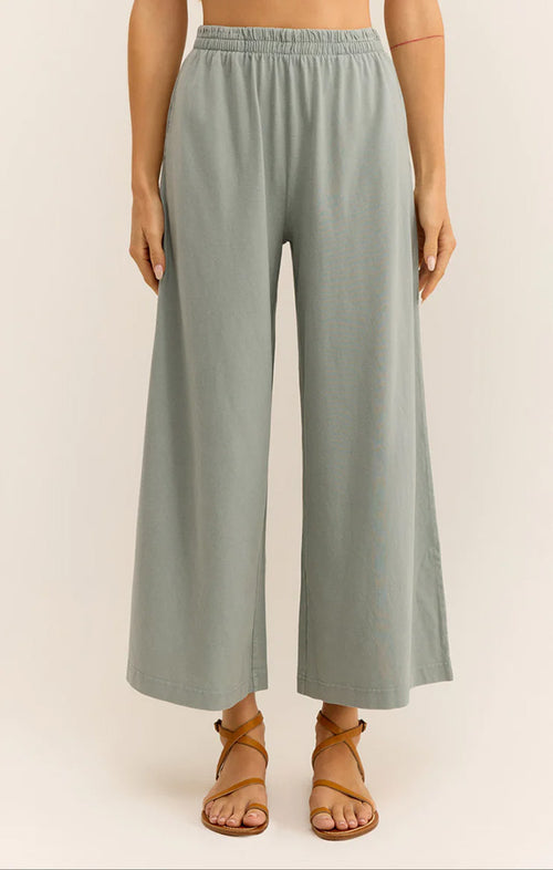 Z SUPPLY SCOUT COTTON JERSEY PANT IN HARBOR GRAY