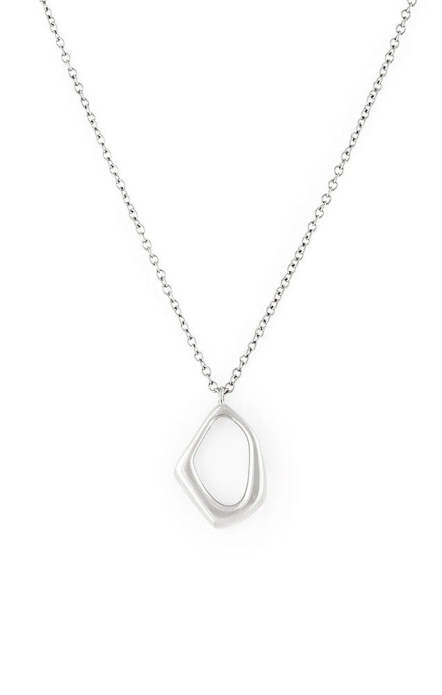 TWENTY COMPASS NOVA NECKLACE IN SILVER