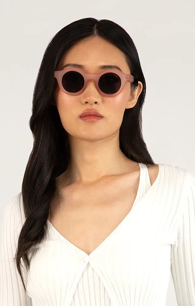 MATT & NAT SURIE-2 RECYCLED SUNGLASSES IN PEACH