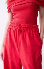 DÈLUC ROXA PANTS IN RED