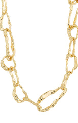 PILGRIM BELIEVE RECYCLED CHUNKY CHAIN NECKLACE IN GOLD