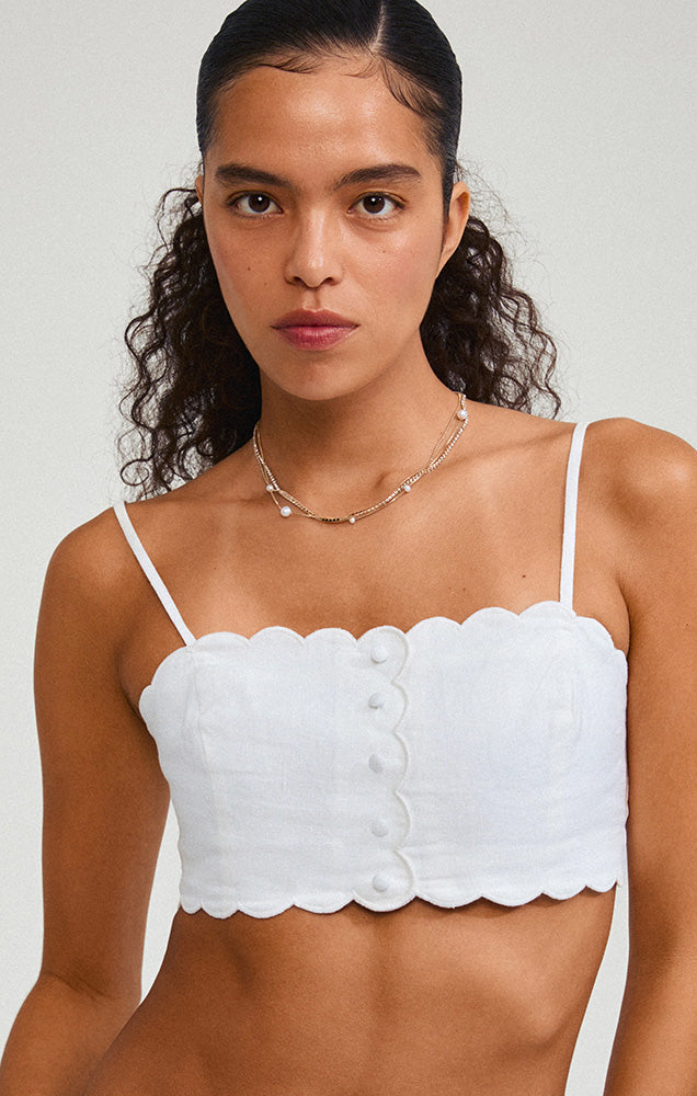 PILGRIM STARLIGHT RECYCLED PEARL & CRYSTAL NECKLACE 3-IN-1