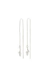 PILGRIM SEA RECYCLED CHAIN EARRINGS IN SILVER