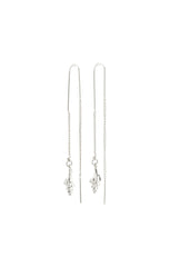 PILGRIM SEA RECYCLED CHAIN EARRINGS IN SILVER