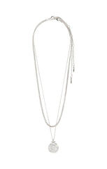 PILGRIM NOMAD 2-IN-1 NECKLACE IN SILVER