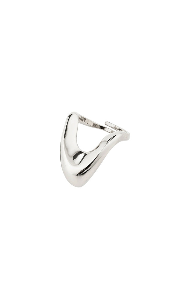PILGRIM CLOUD RECYCLED RING IN SILVER