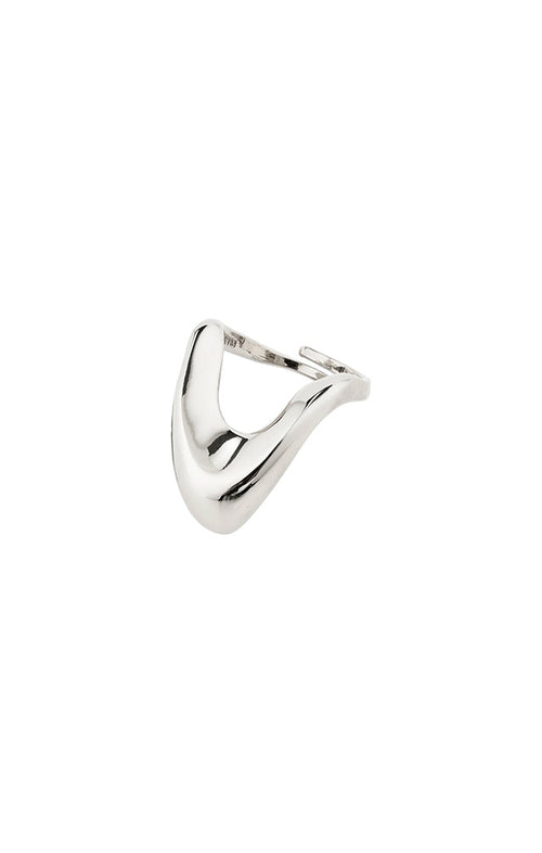 PILGRIM CLOUD RECYCLED RING IN SILVER