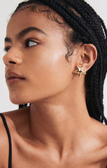 PILGRIM FORCE RECYCLED STARFISH EARRINGS