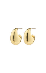 PILGRIM INTENT RECYCLED CHUNKY DROP EARRINGS IN GOLD