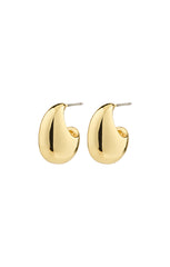 PILGRIM INTENT RECYCLED CHUNKY DROP EARRINGS IN GOLD