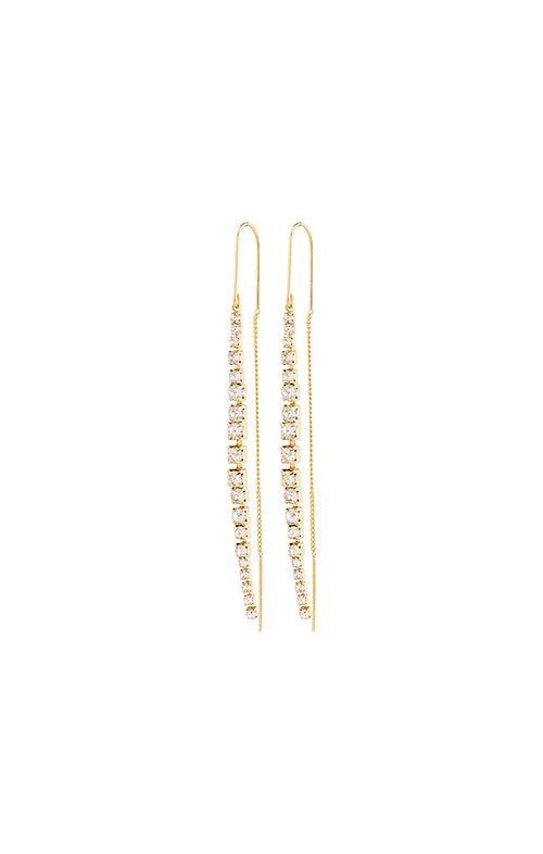 PILGRIM SKY PEARL CHAIN EARRINGS IN GOLD