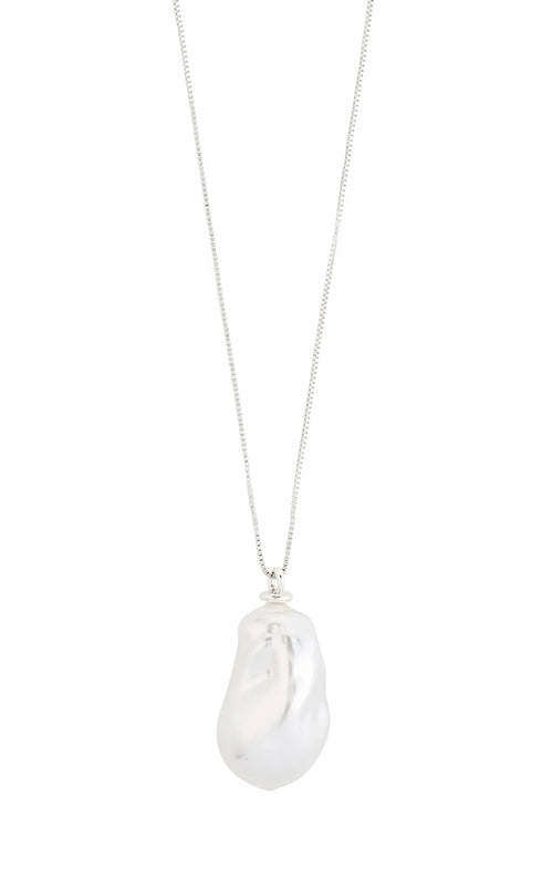 PILGRIM SKY PEARL NECKLACE IN SILVER