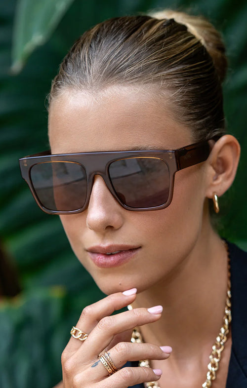 FREYRS MADISON SUNGLASSES IN BROWN