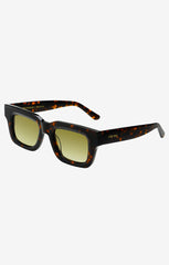 FREYRS THOMAS SUNGLASSES IN TORTOISE/GREEN