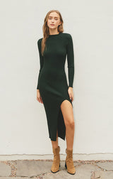 JOCELYN MOCK NECK BODYCON DRESS