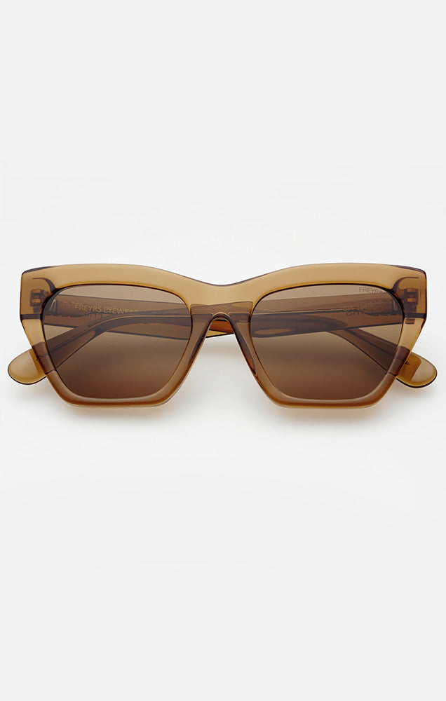 GIA SUNGLASSES IN BROWN