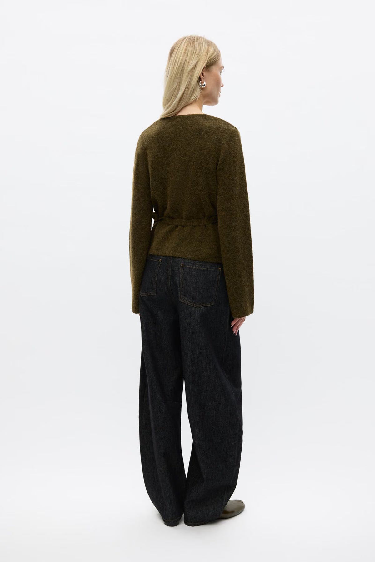 Enada LS V-Neck Wrap Knit