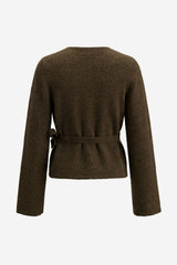 Enada LS V-Neck Wrap Knit