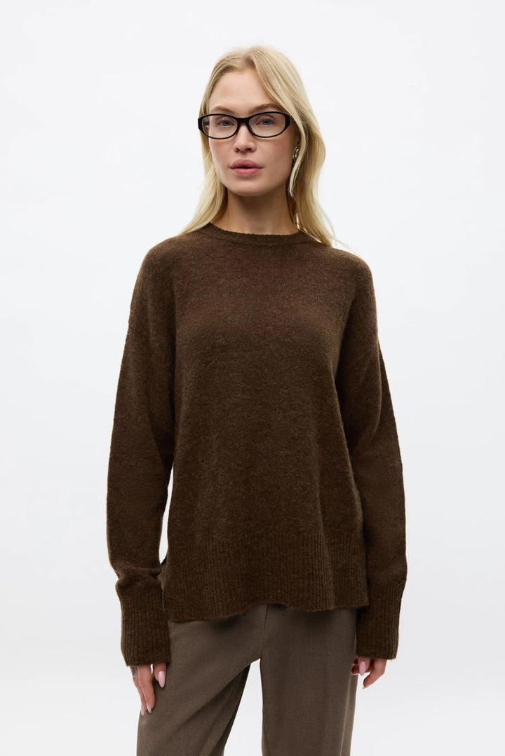 Enada LS Split Knit