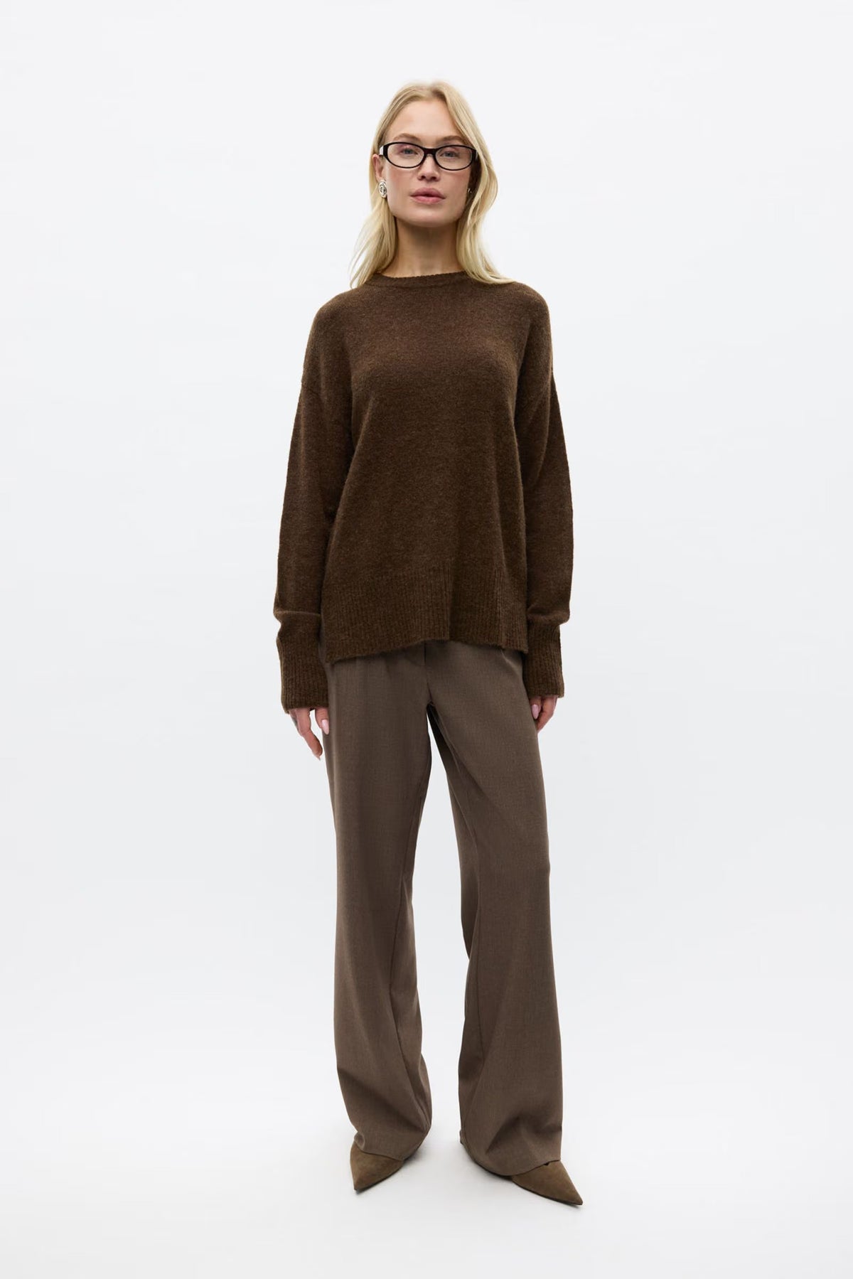 Enada LS Split Knit
